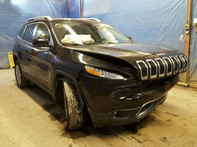 1C4PJMDSXHW613069 - 2017 JEEP CHEROKEE L BLACK photo 1