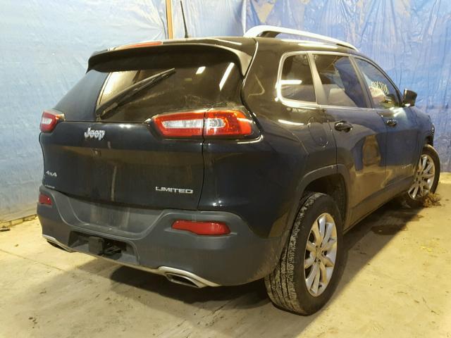 1C4PJMDSXHW613069 - 2017 JEEP CHEROKEE L BLACK photo 4