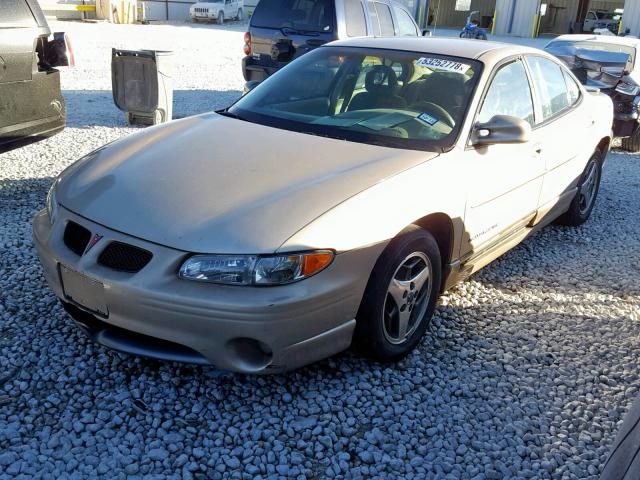 1G2WP52K92F152364 - 2002 PONTIAC GRAND PRIX GOLD photo 2