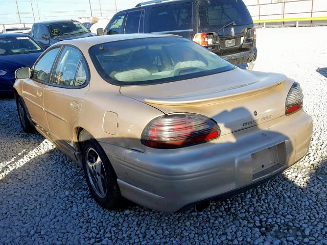 1G2WP52K92F152364 - 2002 PONTIAC GRAND PRIX GOLD photo 3