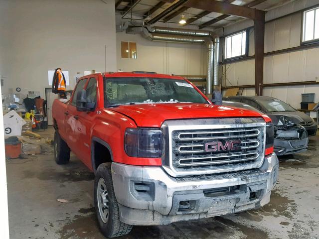 1GD42VCG6HF155111 - 2017 GMC SIERRA K35 RED photo 1