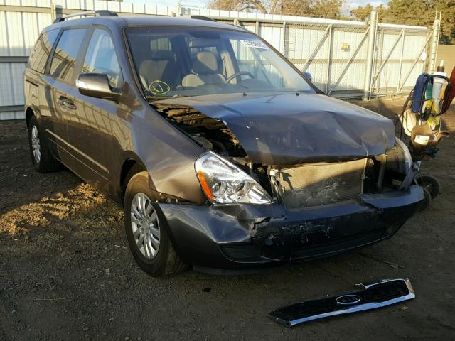 KNDMG4C70C6474786 - 2012 KIA SEDONA LX CHARCOAL photo 1