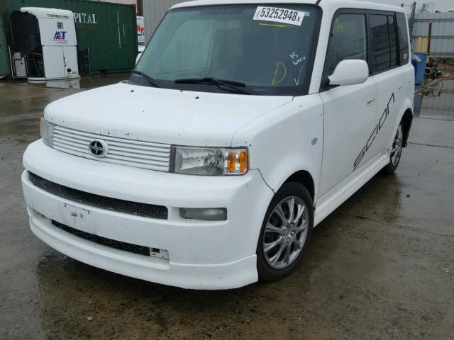JTLKT334X50184178 - 2005 TOYOTA SCION XB Ақ фото 2
