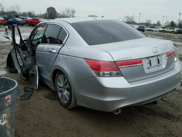 1HGCP3F80CA011121 - 2012 HONDA ACCORD EXL SILVER photo 3