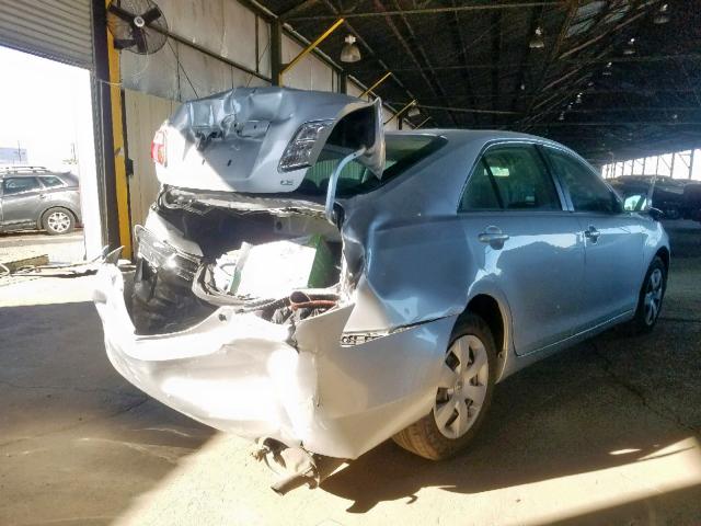 4T4BE46K37R004252 - 2007 TOYOTA CAMRY CE SILVER photo 4