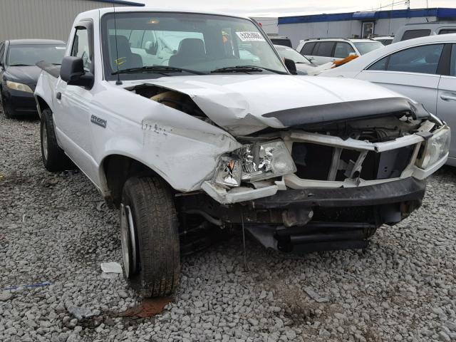 1FTYR10D77PA97166 - 2007 FORD RANGER WHITE photo 1