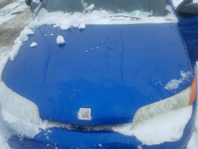 1G8AW12F54Z207571 - 2004 SATURN ION LEVEL BLUE photo 7