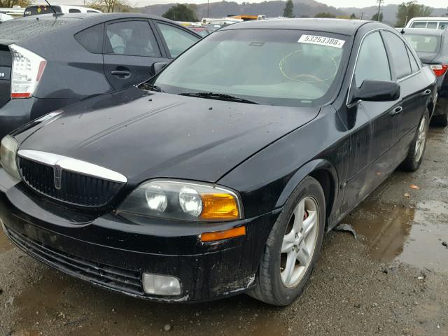 1LNHM87A41Y632048 - 2001 LINCOLN LS BLACK photo 2