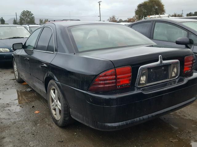 1LNHM87A41Y632048 - 2001 LINCOLN LS BLACK photo 3