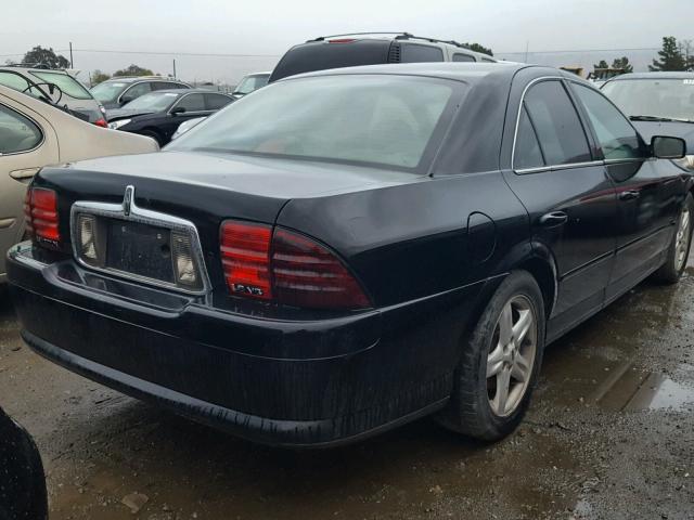 1LNHM87A41Y632048 - 2001 LINCOLN LS BLACK photo 4