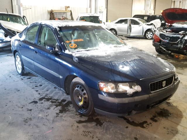 YV1RS59V842331622 - 2004 VOLVO S60 2.5T BLUE photo 1