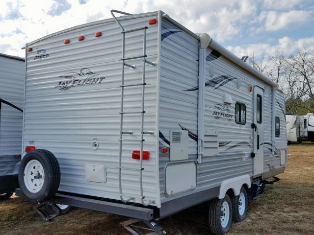 1UJBJ0BM6C18L0163 - 2012 JAYCO JAY FLIGHT  WHITE photo 4