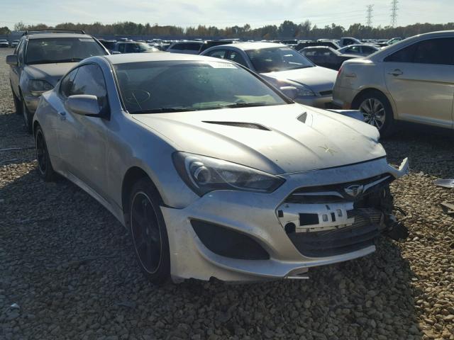 KMHHT6KD3DU107826 - 2013 HYUNDAI GENESIS CO SILVER photo 1