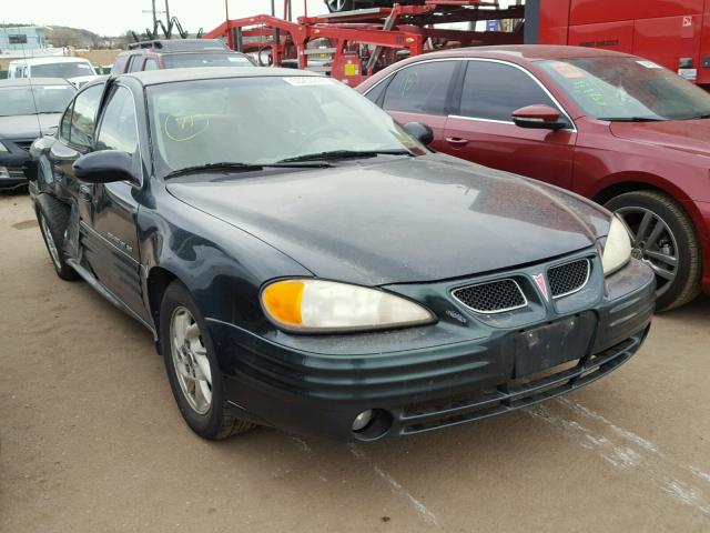 1G2NF52F52C124290 - 2002 PONTIAC GRAND AM S GREEN photo 1