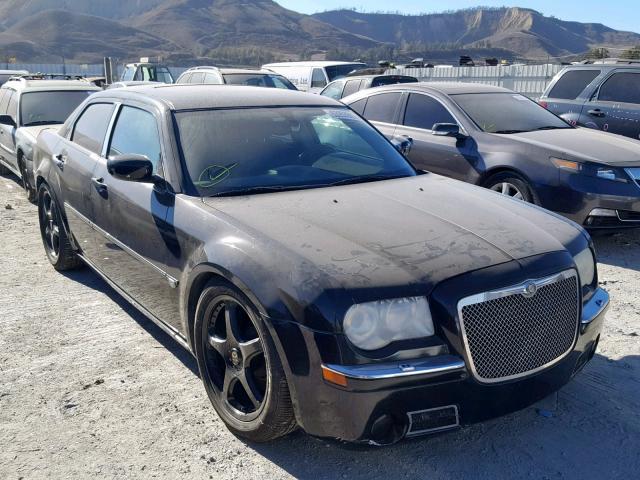 2C3AA63H45H145328 - 2005 CHRYSLER 300 BLACK photo 1