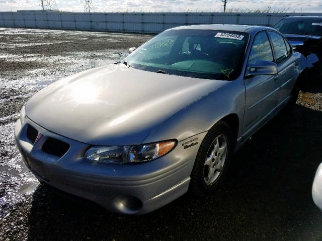 1G2WP52K8WF335776 - 1998 PONTIAC GRAND PRIX SILVER photo 2