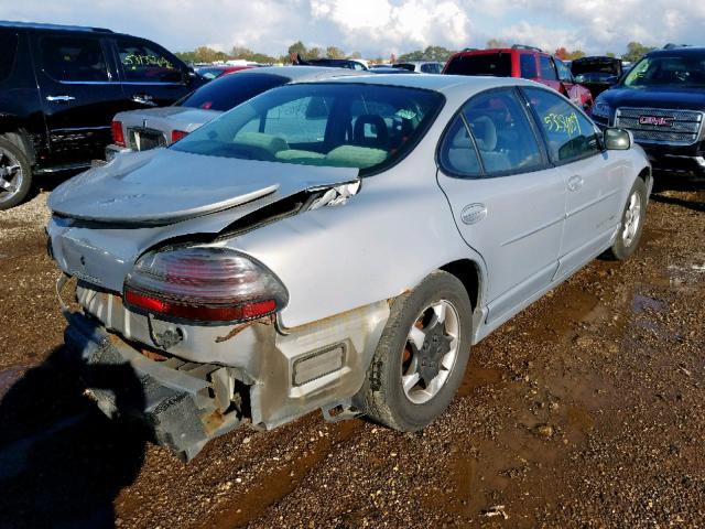 1G2WP52K8WF335776 - 1998 PONTIAC GRAND PRIX SILVER photo 4