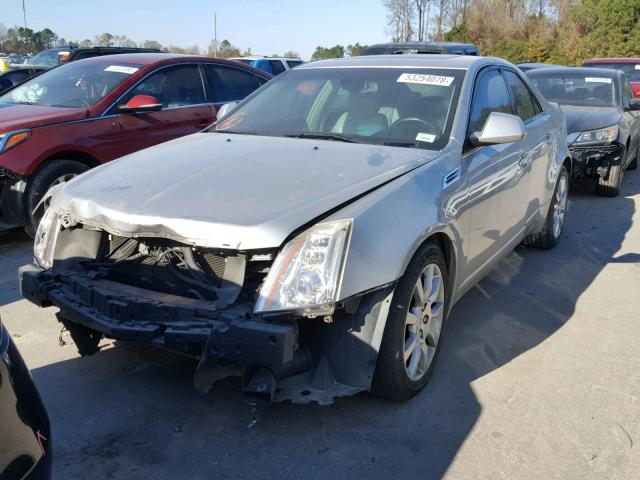 1G6DT57V780140679 - 2008 CADILLAC CTS HI FEA SILVER photo 2