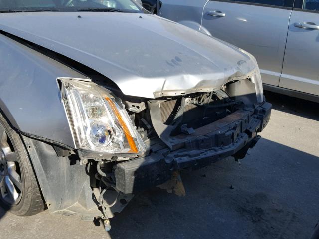 1G6DT57V780140679 - 2008 CADILLAC CTS HI FEA SILVER photo 9