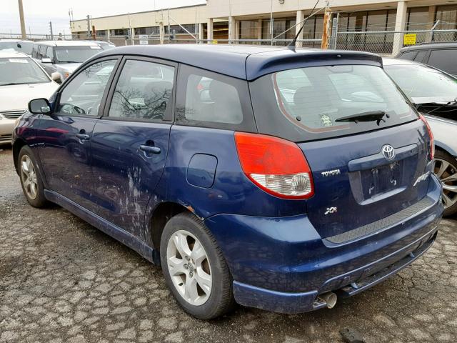 2T1KR32E24C184300 - 2004 TOYOTA COROLLA MA BLUE photo 3