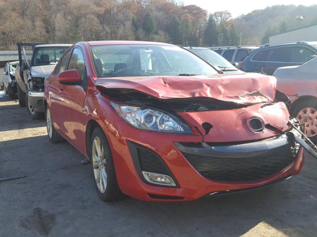 JM1BL1U62B1437614 - 2011 MAZDA 3 S RED photo 1