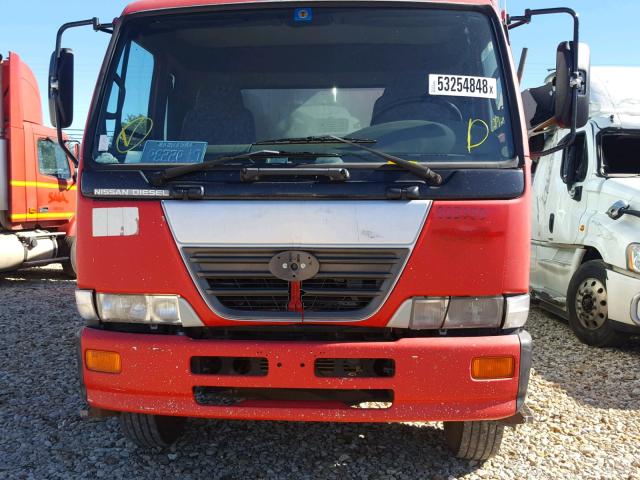 JNAPA80H87AR60173 - 2007 NISSAN DIESEL UD2600 RED photo 9