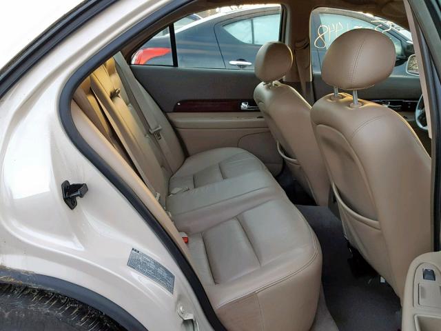 1LNHM87A31Y628332 - 2001 LINCOLN LS BEIGE photo 6