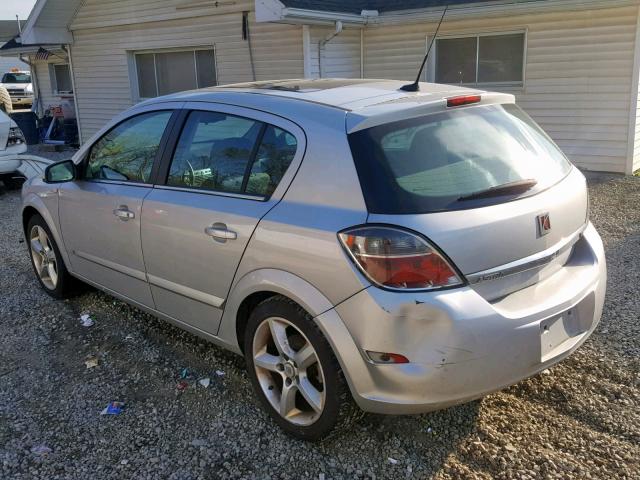 W08AT671285066473 - 2008 SATURN ASTRA XR SILVER photo 3