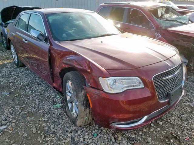 2C3CCAKG5KH534375 - 2019 CHRYSLER 300 LIMITE MAROON photo 1