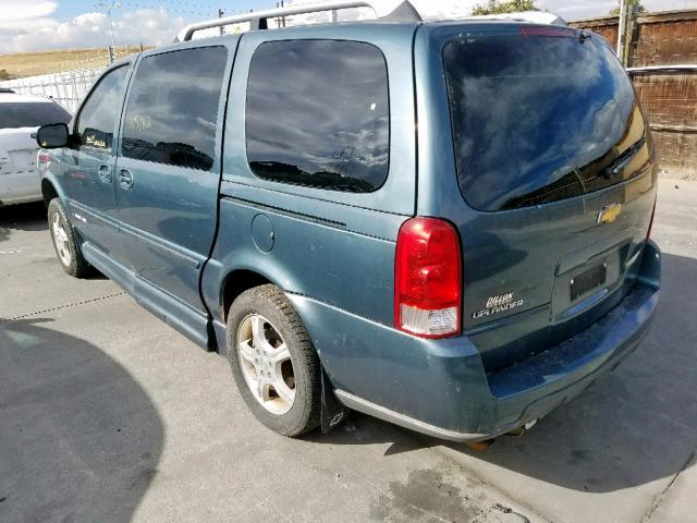 1GBDV13L56D190544 - 2006 CHEVROLET UPLANDER I 绿色 照片 3