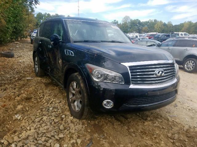 JN8AZ2NE2D9061589 - 2013 INFINITI QX56 BLACK photo 1