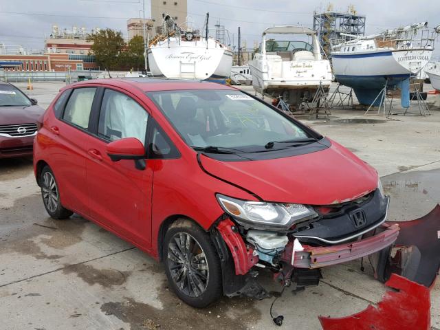 JHMGK5H73GX002560 - 2016 HONDA FIT EX RED photo 1