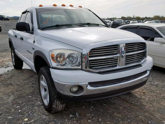 1D7HU18297S239831 - 2007 DODGE RAM 1500 S WHITE photo 1