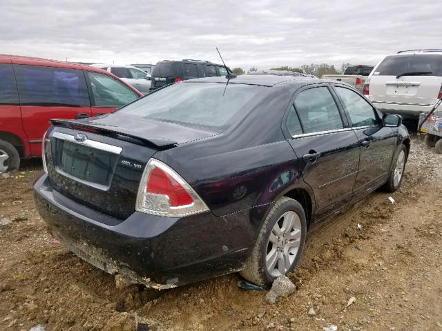 3FAHP08159R127115 - 2009 FORD FUSION SEL BLACK photo 4