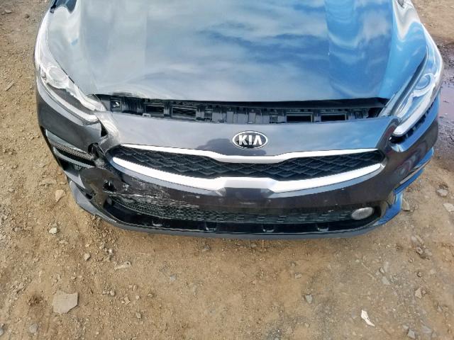 3KPF24AD8KE111242 - 2019 KIA FORTE FE CHARCOAL photo 9