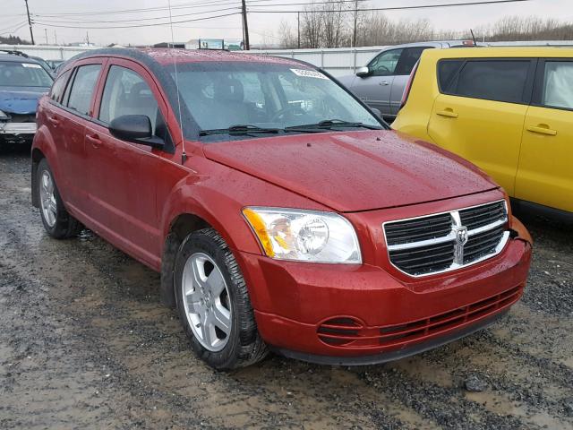 1B3HB48A09D174286 - 2009 DODGE CALIBER SX RED photo 1