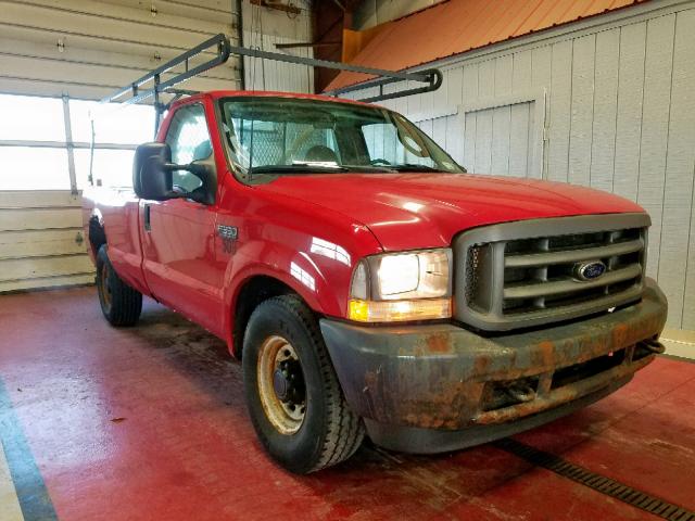 1FTSF30L33EC52240 - 2003 FORD F350 SRW S RED photo 1