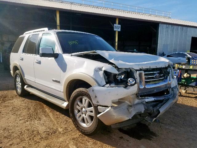 1FMEU748X6UA47780 - 2006 FORD EXPLORER E WHITE photo 1