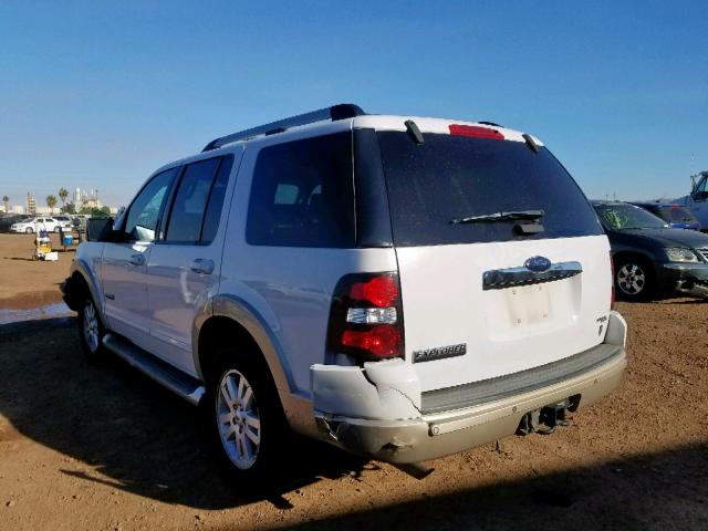 1FMEU748X6UA47780 - 2006 FORD EXPLORER E WHITE photo 3