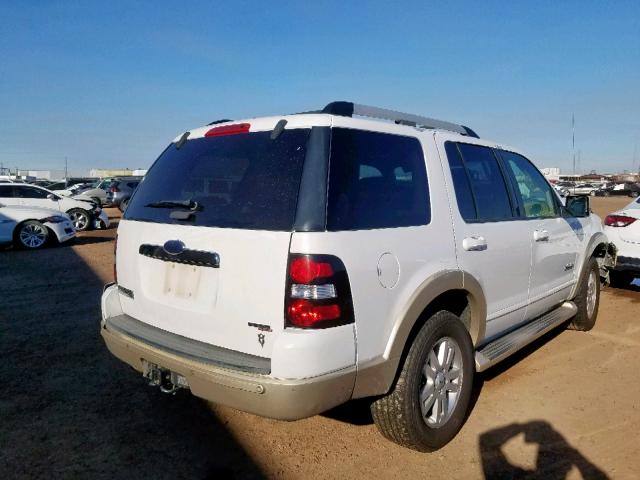 1FMEU748X6UA47780 - 2006 FORD EXPLORER E WHITE photo 4