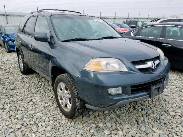 2HNYD18856H534522 - 2006 ACURA MDX TOURIN GRAY photo 1