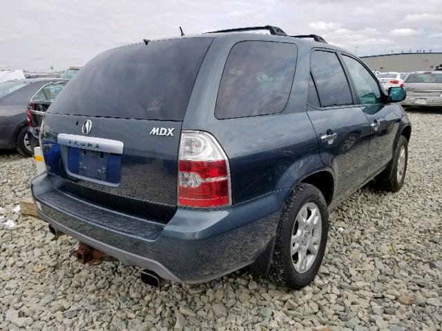 2HNYD18856H534522 - 2006 ACURA MDX TOURIN GRAY photo 4