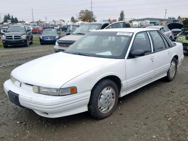 1G3WH52M9SD324477 - 1995 OLDSMOBILE CUTLASS SU WHITE photo 2