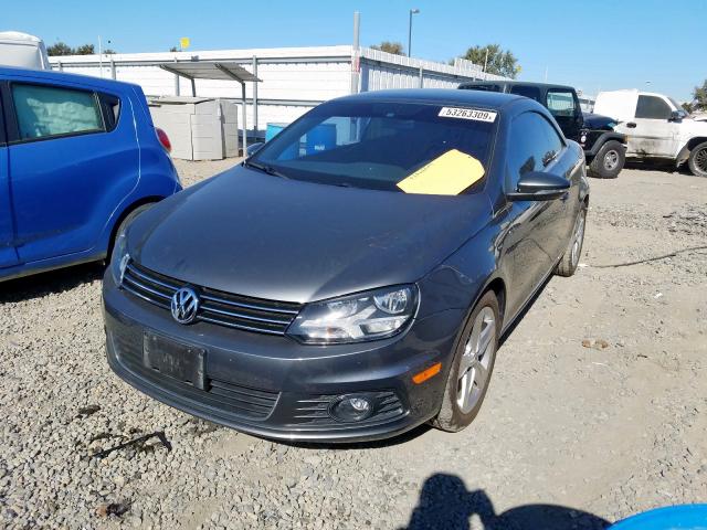 WVWFW7AH3CV004329 - 2012 VOLKSWAGEN EOS LUX 石墨色 照片 2