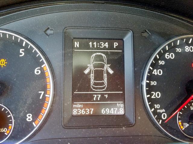 WVWFW7AH3CV004329 - 2012 VOLKSWAGEN EOS LUX 石墨色 照片 8