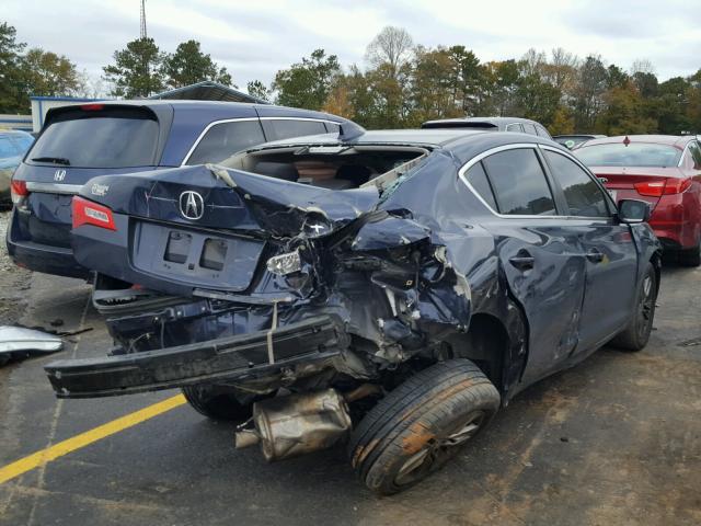 19VDE1F37DE019077 - 2013 ACURA ILX 20 BLUE photo 4