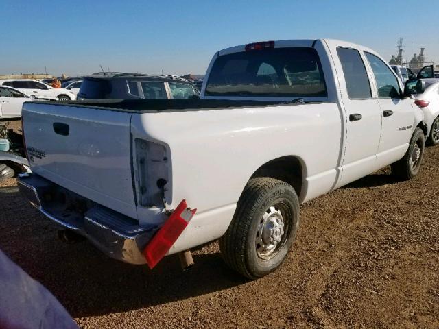 3D7KA28D93G761964 - 2003 DODGE RAM 2500 S Սպիտակ լուսանկար 4