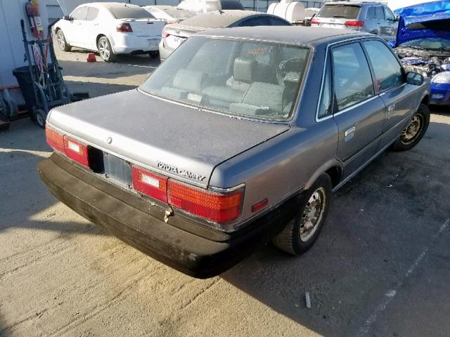 JT2SV24E9K3383314 - 1989 TOYOTA CAMRY GRAY photo 4