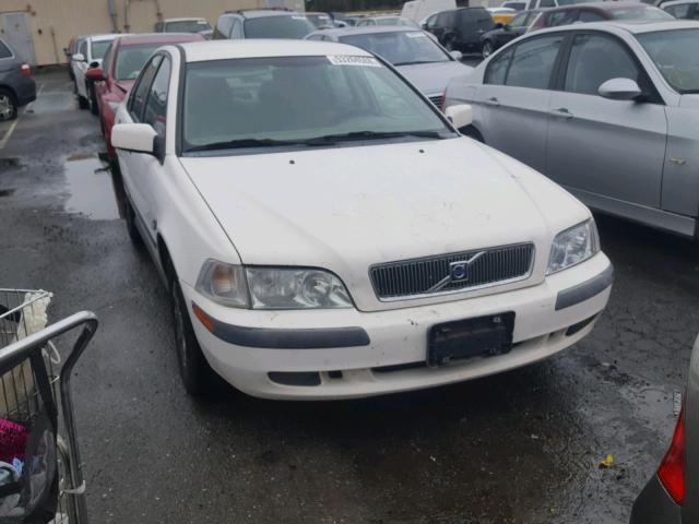 YV1VS29581F654733 - 2001 VOLVO S40 1.9T WHITE photo 1