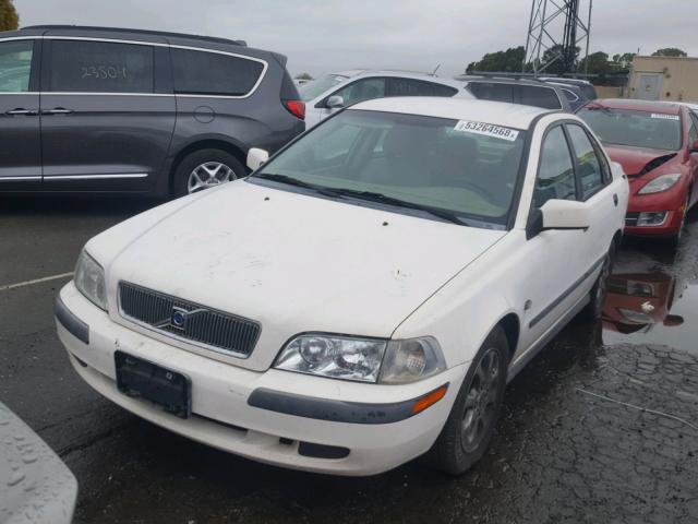 YV1VS29581F654733 - 2001 VOLVO S40 1.9T WHITE photo 2